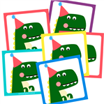 Posavasos Baby Dino 12u